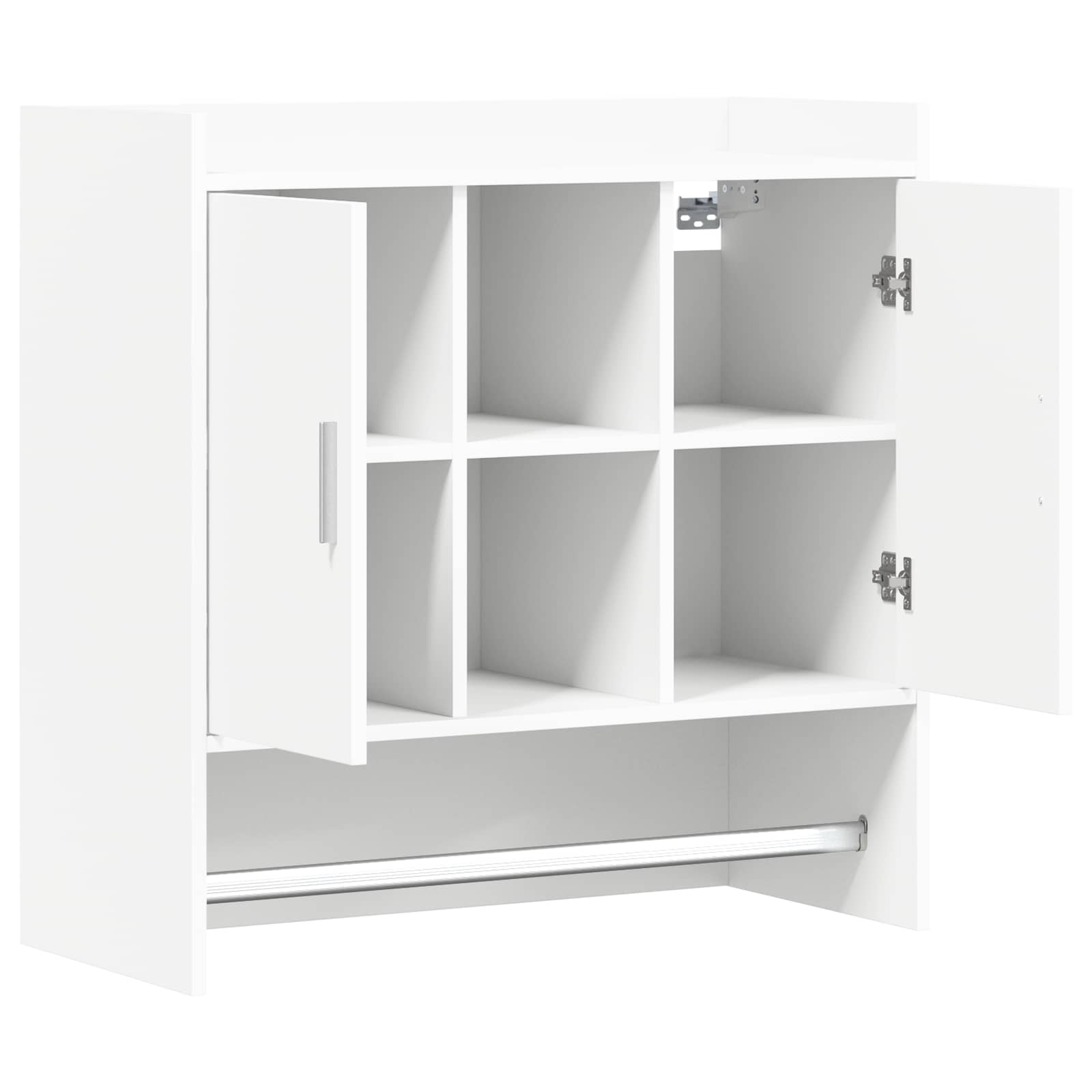 Scaffale da parete A parete Bianco 80 x 36 x 80 cm | homemem39