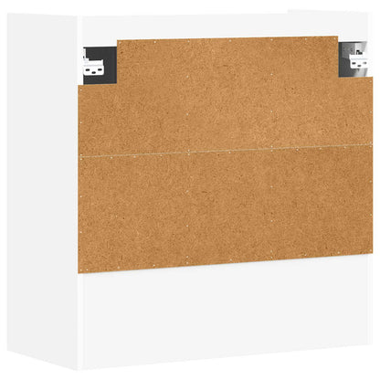 Scaffale da parete A parete Bianco 80 x 36 x 80 cm | homemem39
