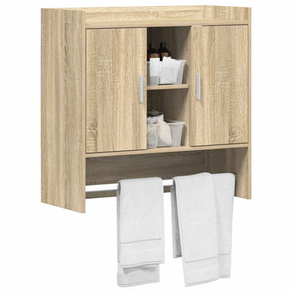Scaffale da parete A parete Rovere Sonoma 80 x 36 x 80 cm | homemem39