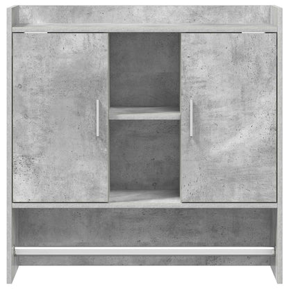 Scaffale da parete A parete Grigio Cemento 80 x 36 x 80 cm | homemem39