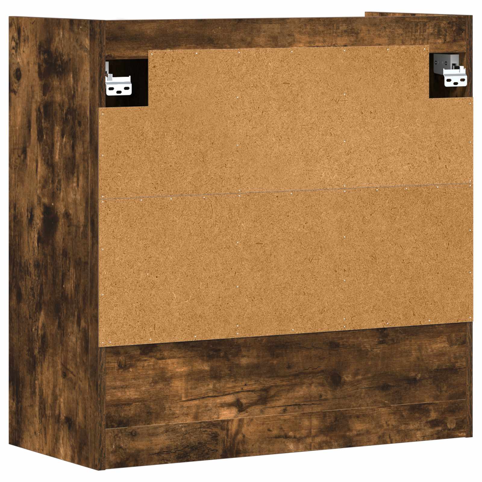 Scaffale da parete A parete Rovere Fumo 80 x 36 x 80 cm | homemem39