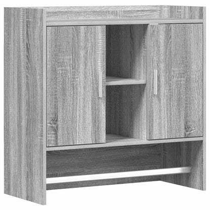 Scaffale da parete A parete Sonoma grigio 80 x 36 x 80 cm | homemem39