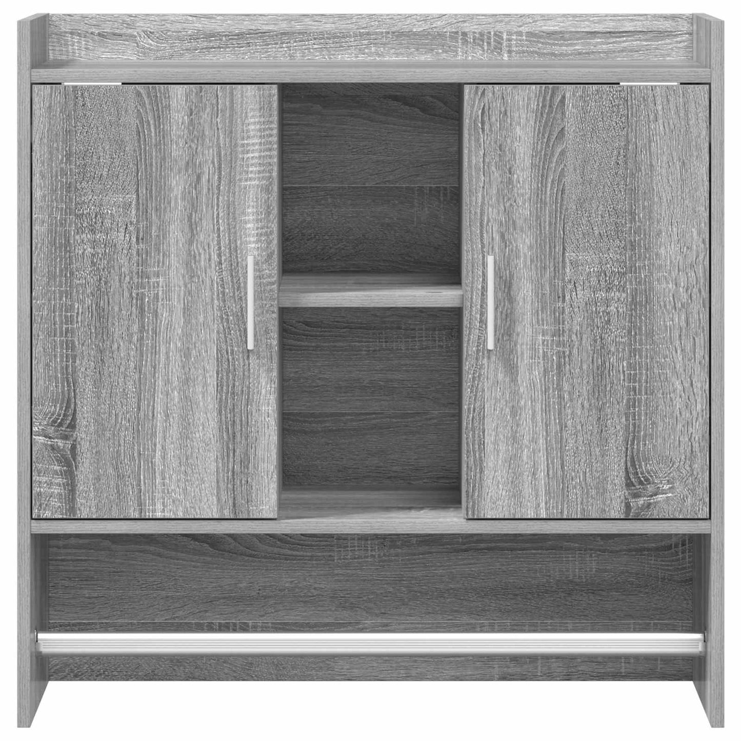 Scaffale da parete A parete Sonoma grigio 80 x 36 x 80 cm | homemem39