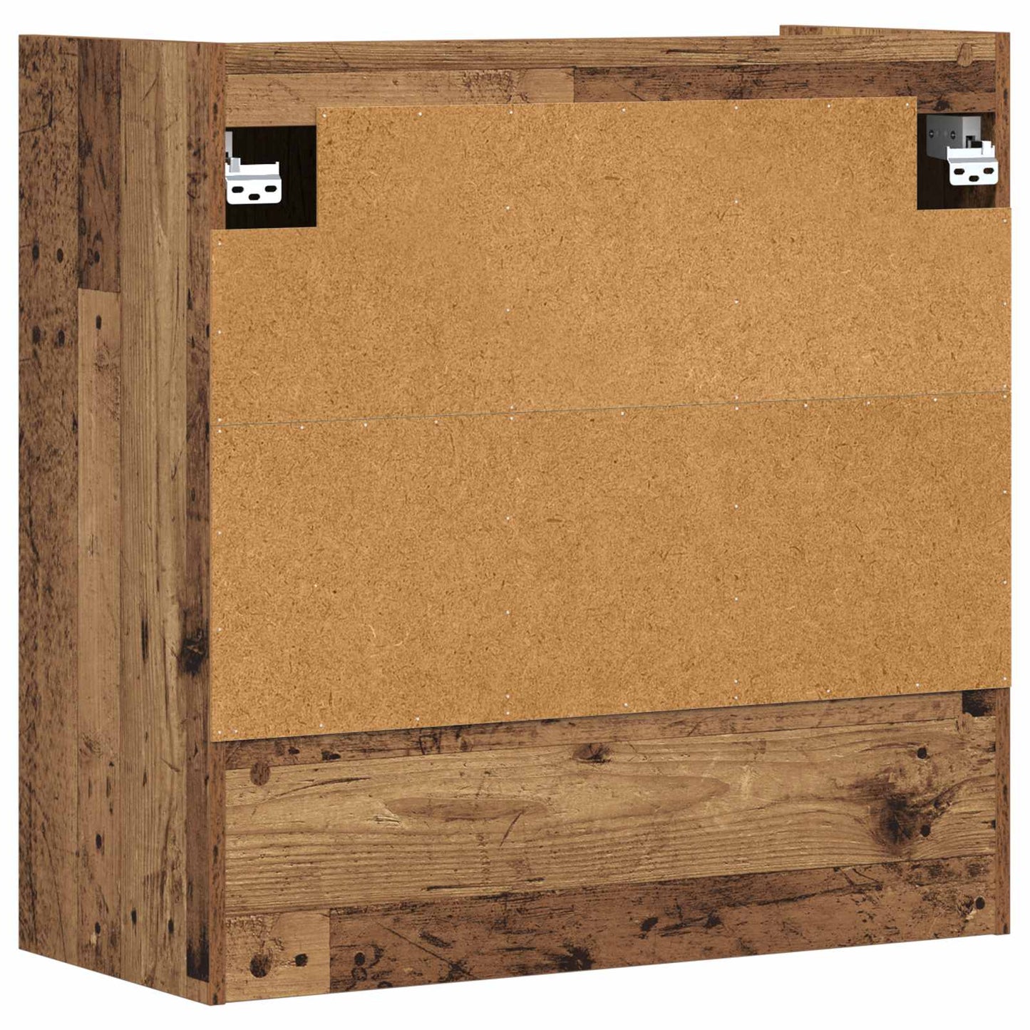 Scaffale da parete A parete Legno antico 80 x 36 x 80 cm | homemem39
