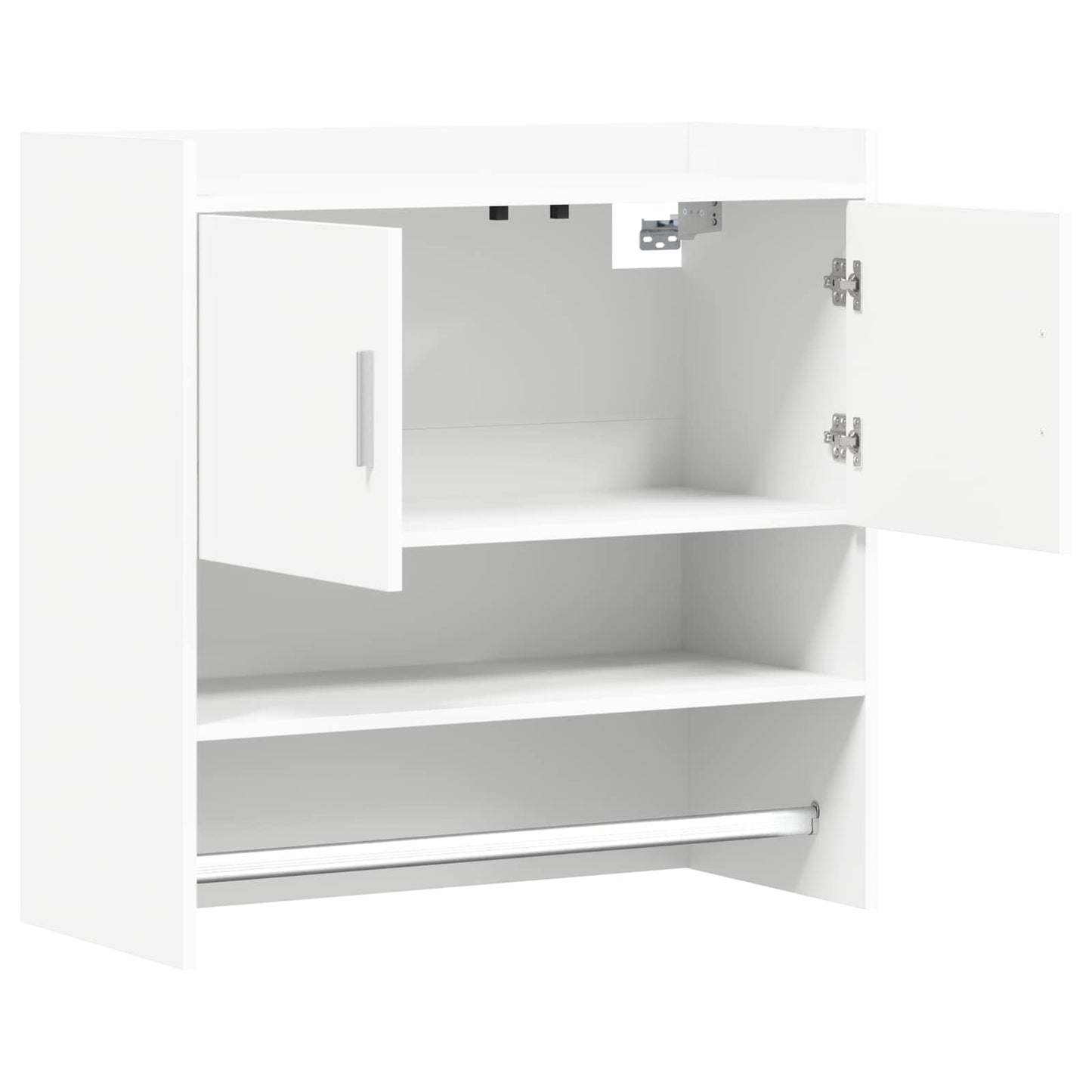 Scaffale da parete A parete Bianco 80 x 36 x 80 cm | homemem39