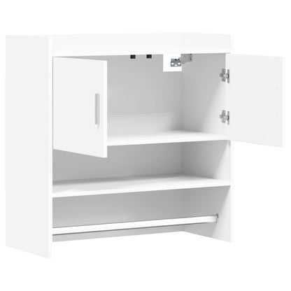 Scaffale da parete A parete Bianco 80 x 36 x 80 cm | homemem39