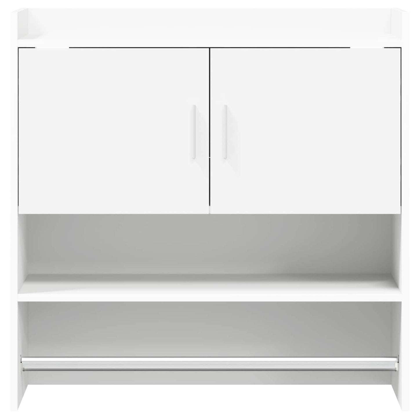 Scaffale da parete A parete Bianco 80 x 36 x 80 cm | homemem39