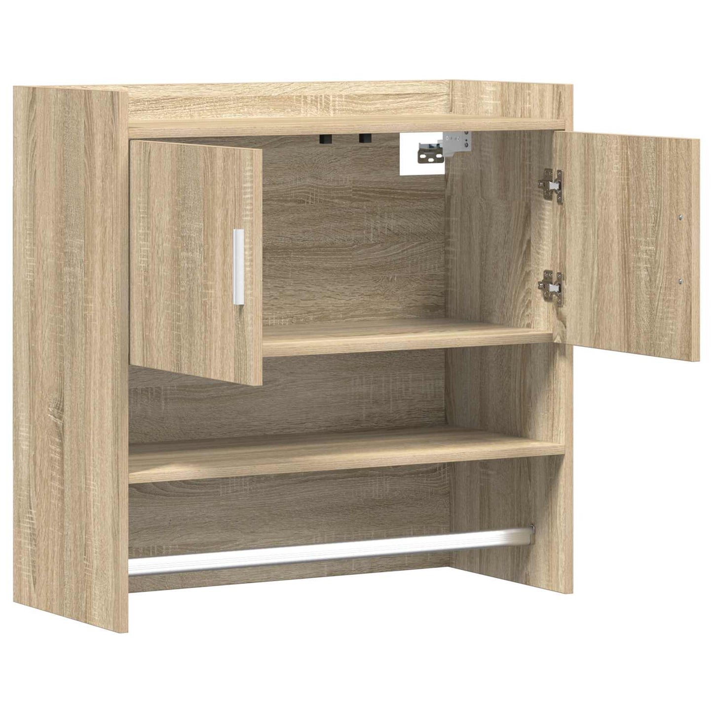 Scaffale da parete A parete Rovere Sonoma 80 x 36 x 80 cm | homemem39
