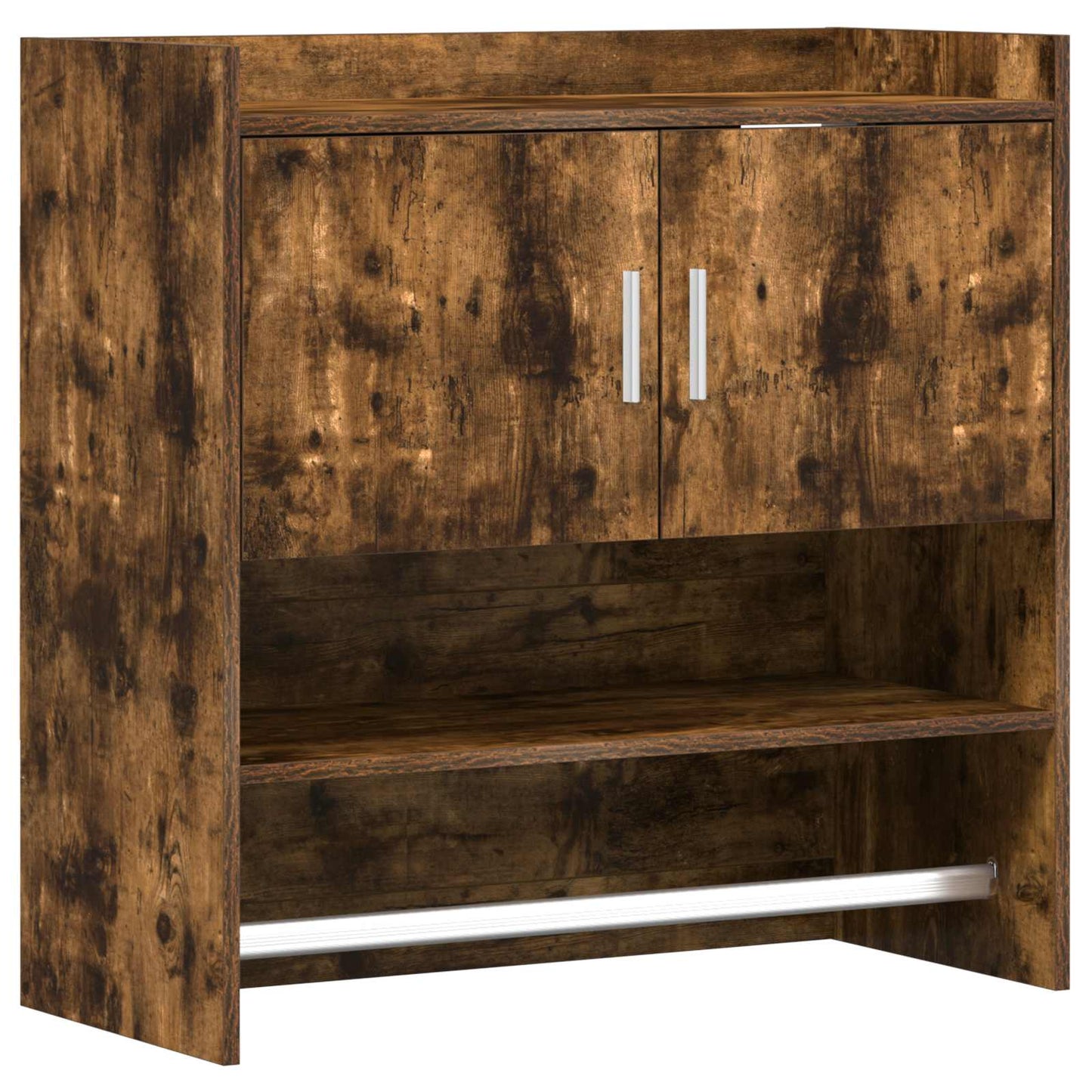 Scaffale da parete A parete Rovere Fumo 80 x 36 x 80 cm | homemem39