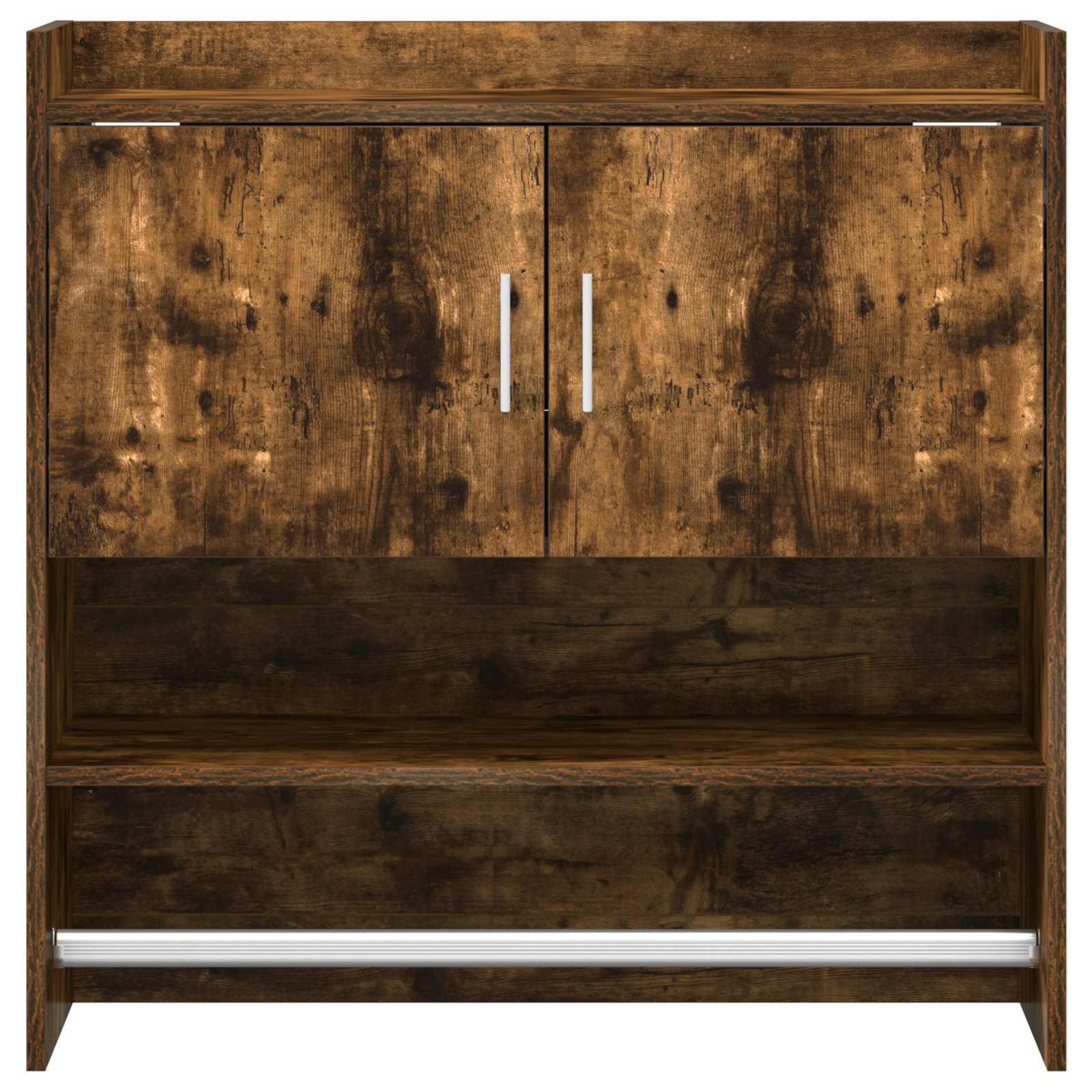 Scaffale da parete A parete Rovere Fumo 80 x 36 x 80 cm | homemem39