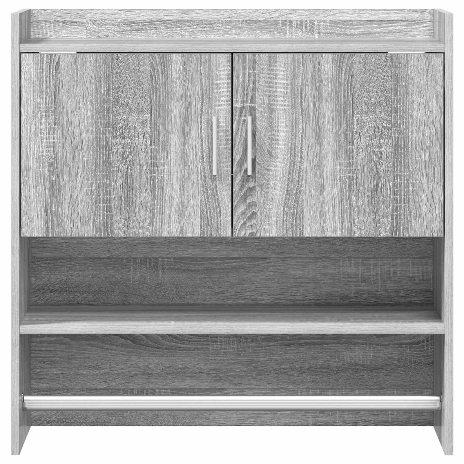 Scaffale da parete A parete Sonoma grigio 80 x 36 x 80 cm | homemem39