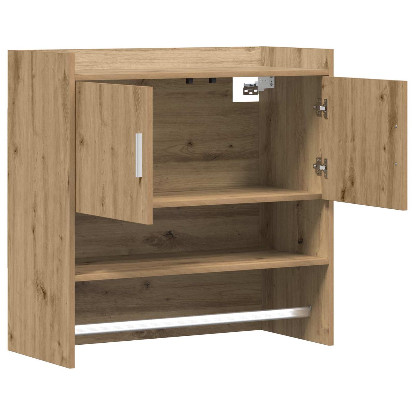 Scaffale da parete A parete Rovere Artigianale 80 x 36 x 80 cm | homemem39