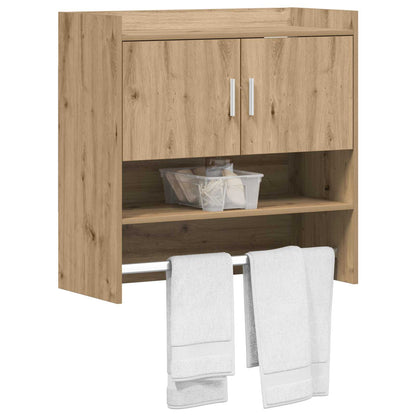 Scaffale da parete A parete Rovere Artigianale 80 x 36 x 80 cm | homemem39