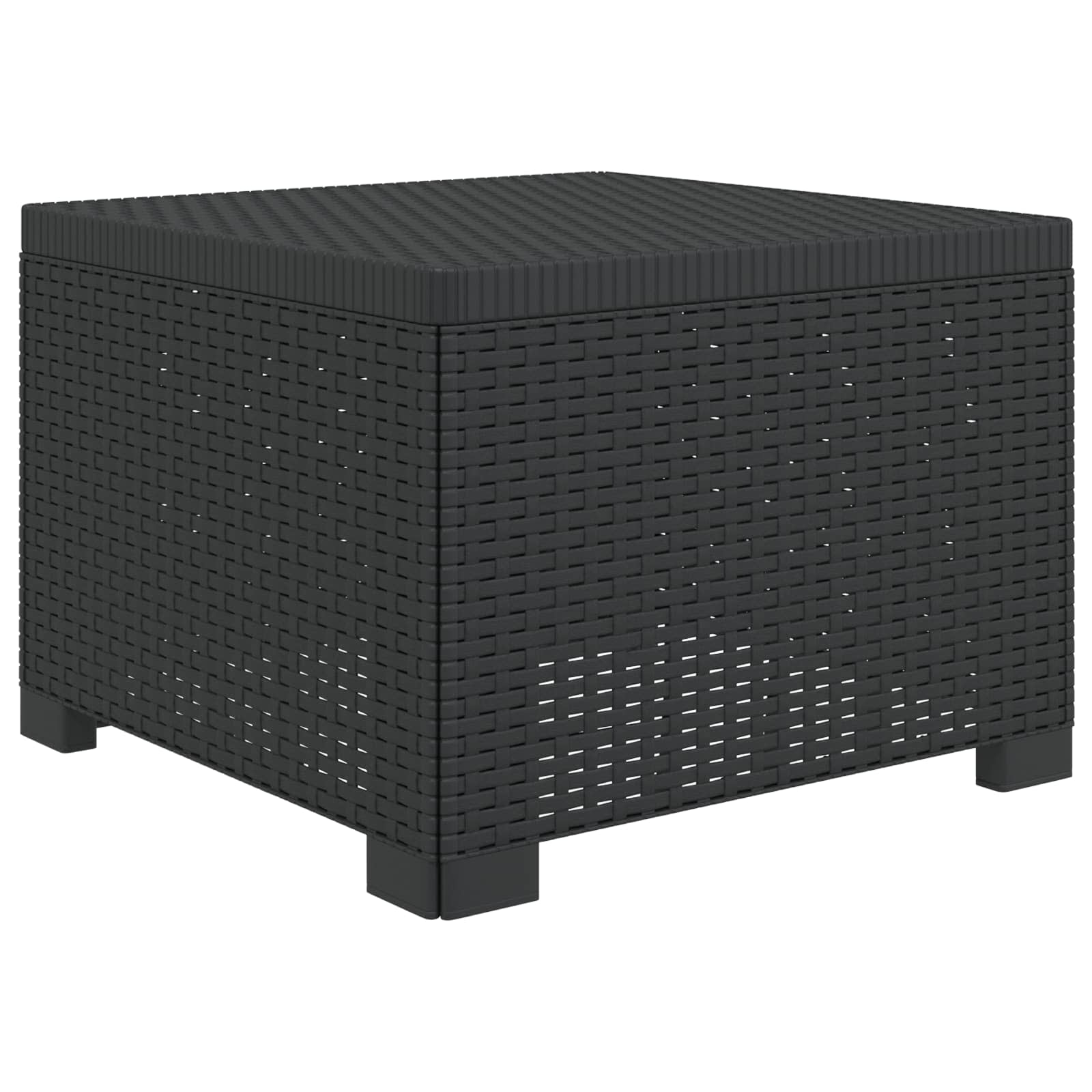 Divano da Giardino a 1 Posto con Cuscino Aspetto Rattan PP | homemem39