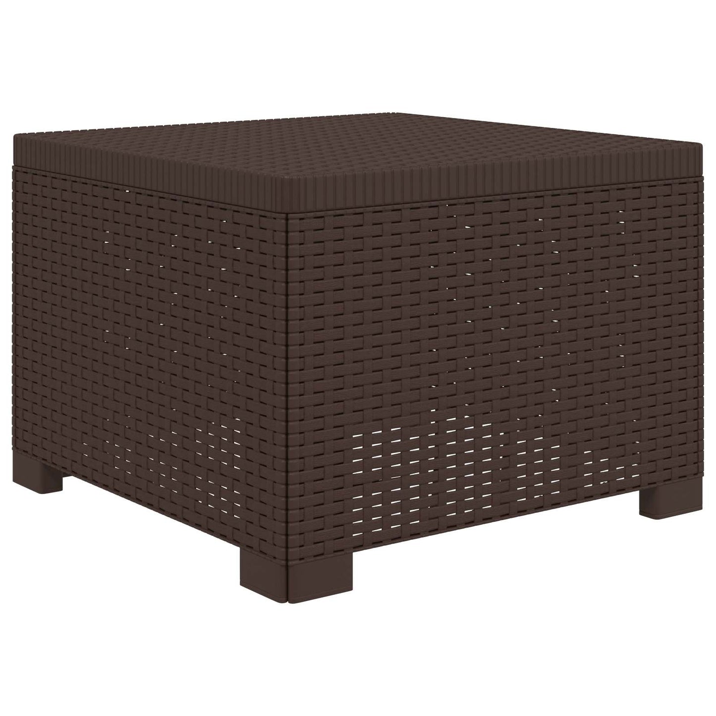 Divano da Giardino a 1 Posto con Cuscino Aspetto Rattan PP | homemem39