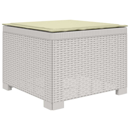 Divano da Giardino a 1 Posto con Cuscino Aspetto Rattan PP | homemem39