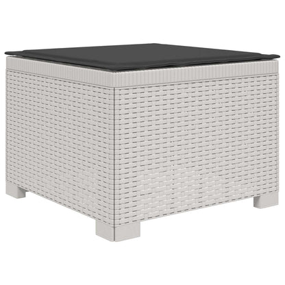 Divano da Giardino a 1 Posto con Cuscino Aspetto Rattan PP | homemem39