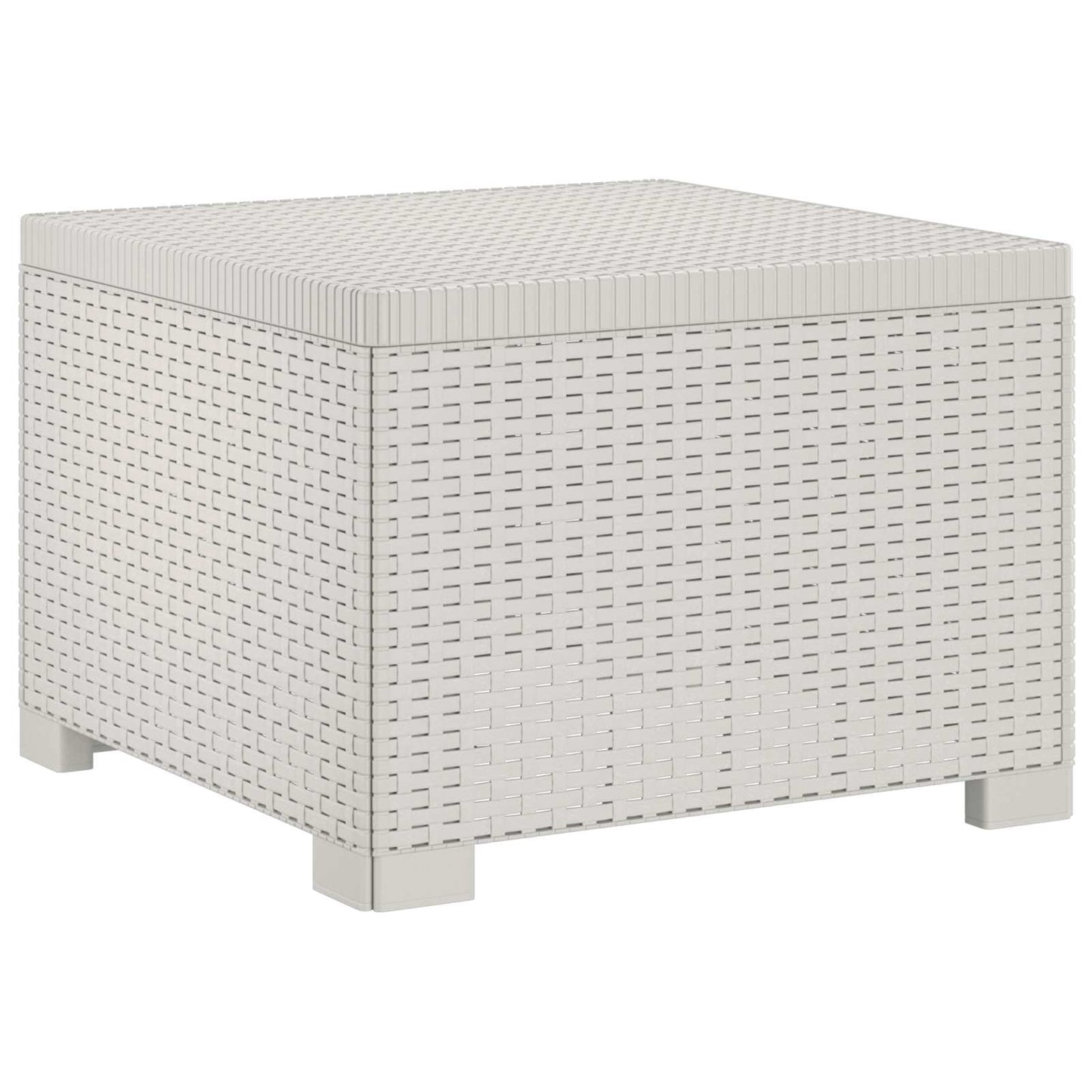 Divano da Giardino a 1 Posto con Cuscino Aspetto Rattan PP | homemem39