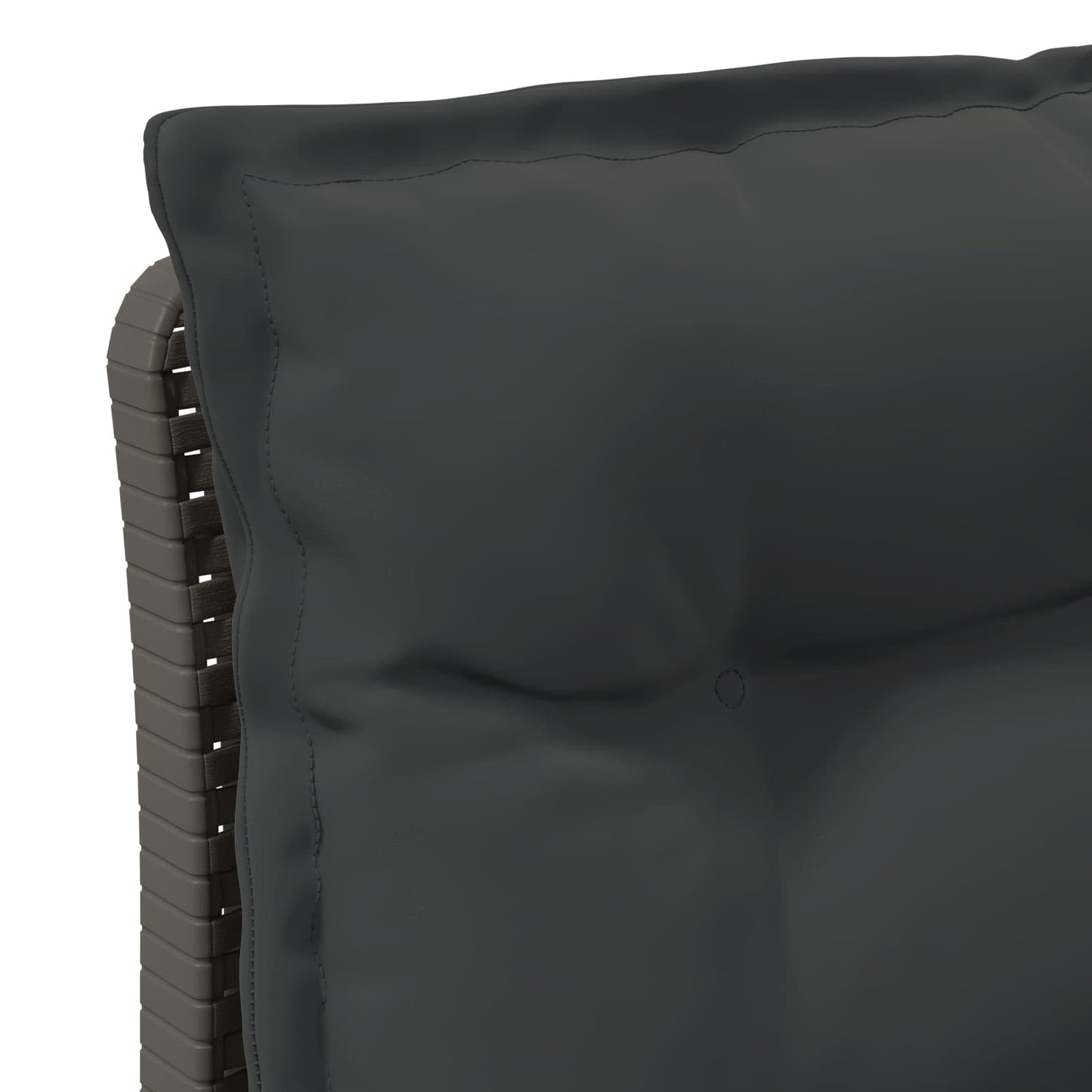 Divano da Giardino a 1 Posto con Cuscini Aspetto Rattan PP | homemem39