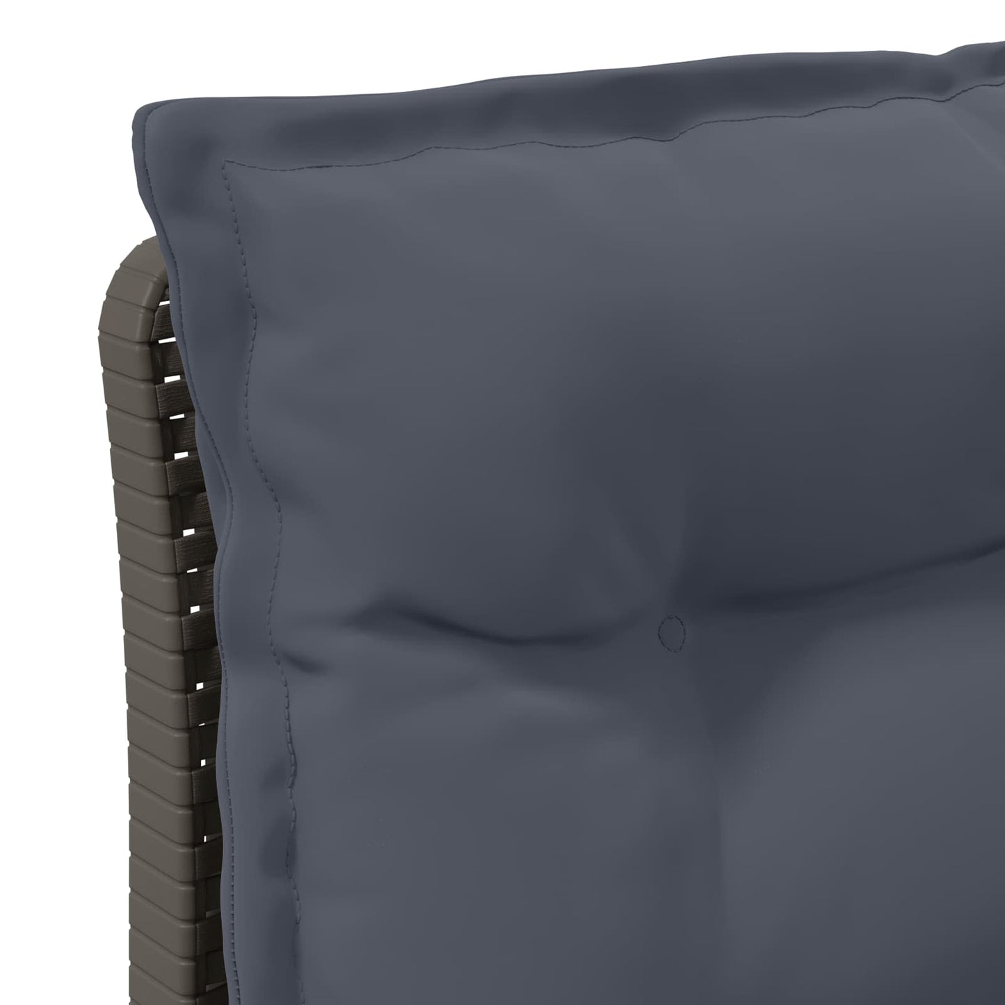 Divano da Giardino a 1 Posto con Cuscini Aspetto Rattan PP | homemem39