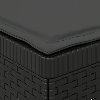 Divano da Giardino a 1 Posto con Cuscino Aspetto Rattan PP | homemem39