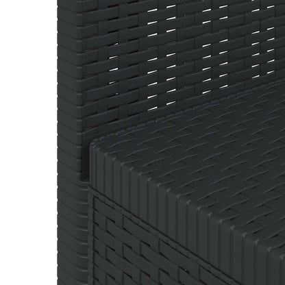 Divano da Giardino a 1 Posto con Cuscino Aspetto Rattan PP | homemem39