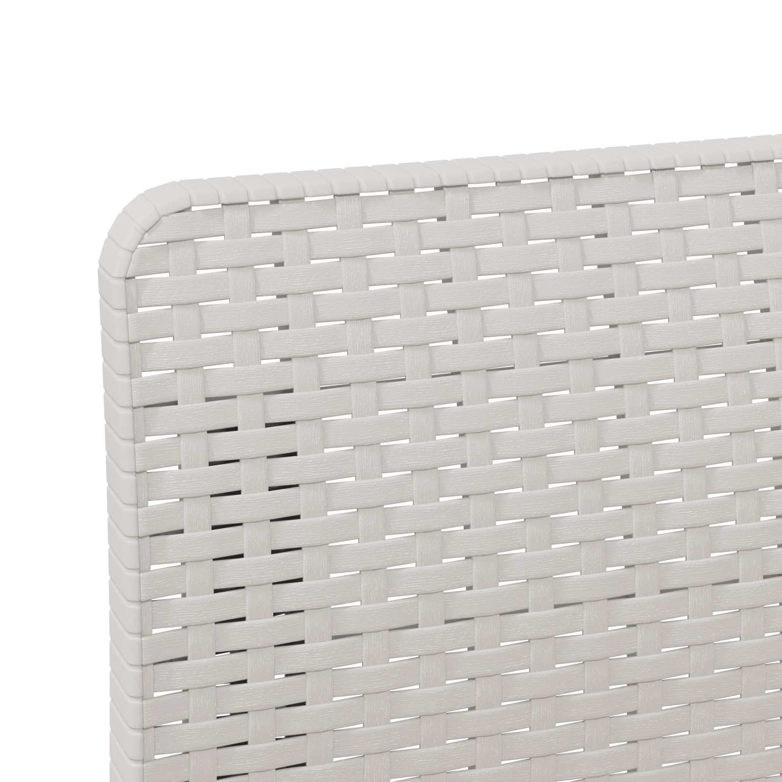 Divano da Giardino a 1 Posto con Cuscino Aspetto Rattan PP | homemem39