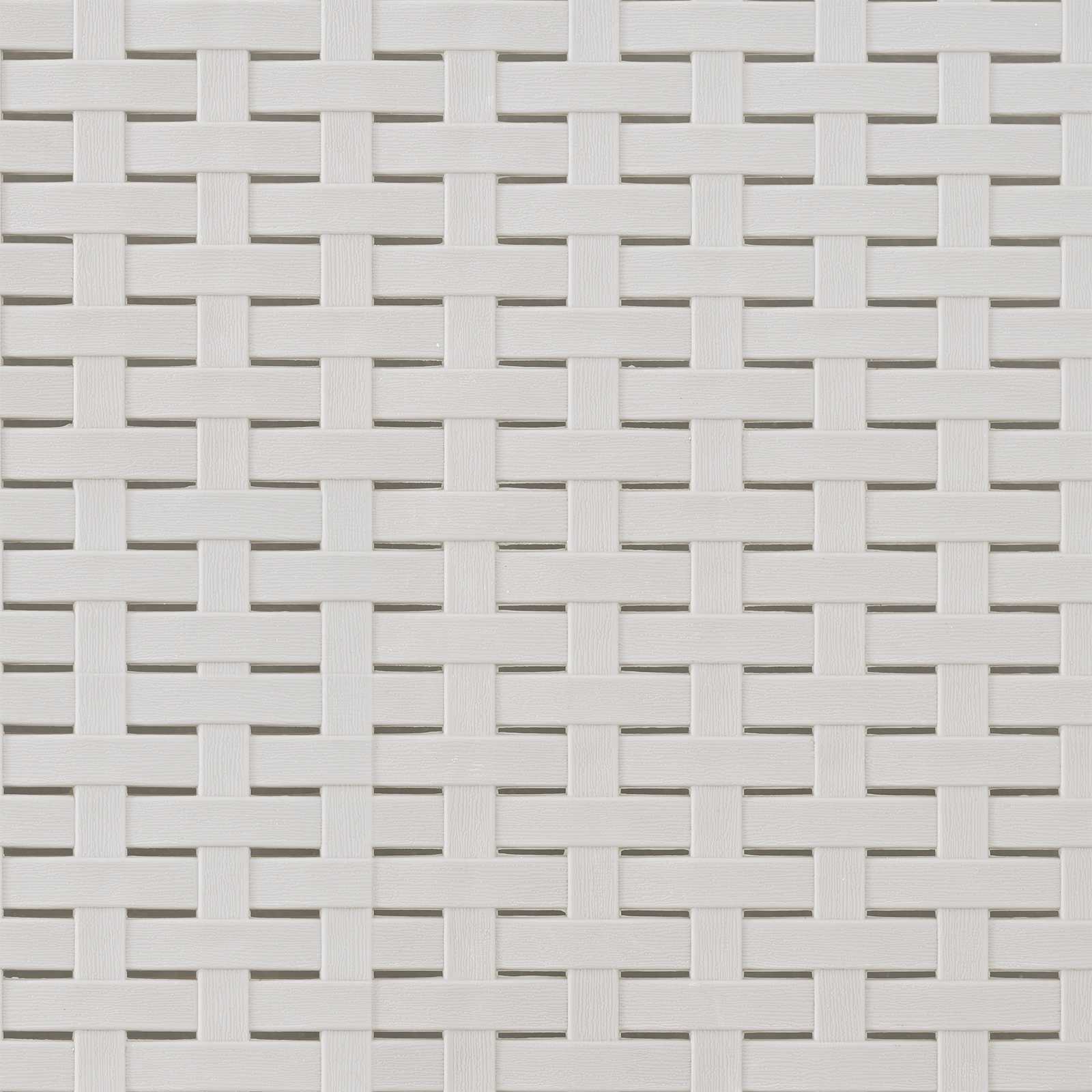 Poltrona a 1 Posto Aspetto Rattan PP Bianco | homemem39