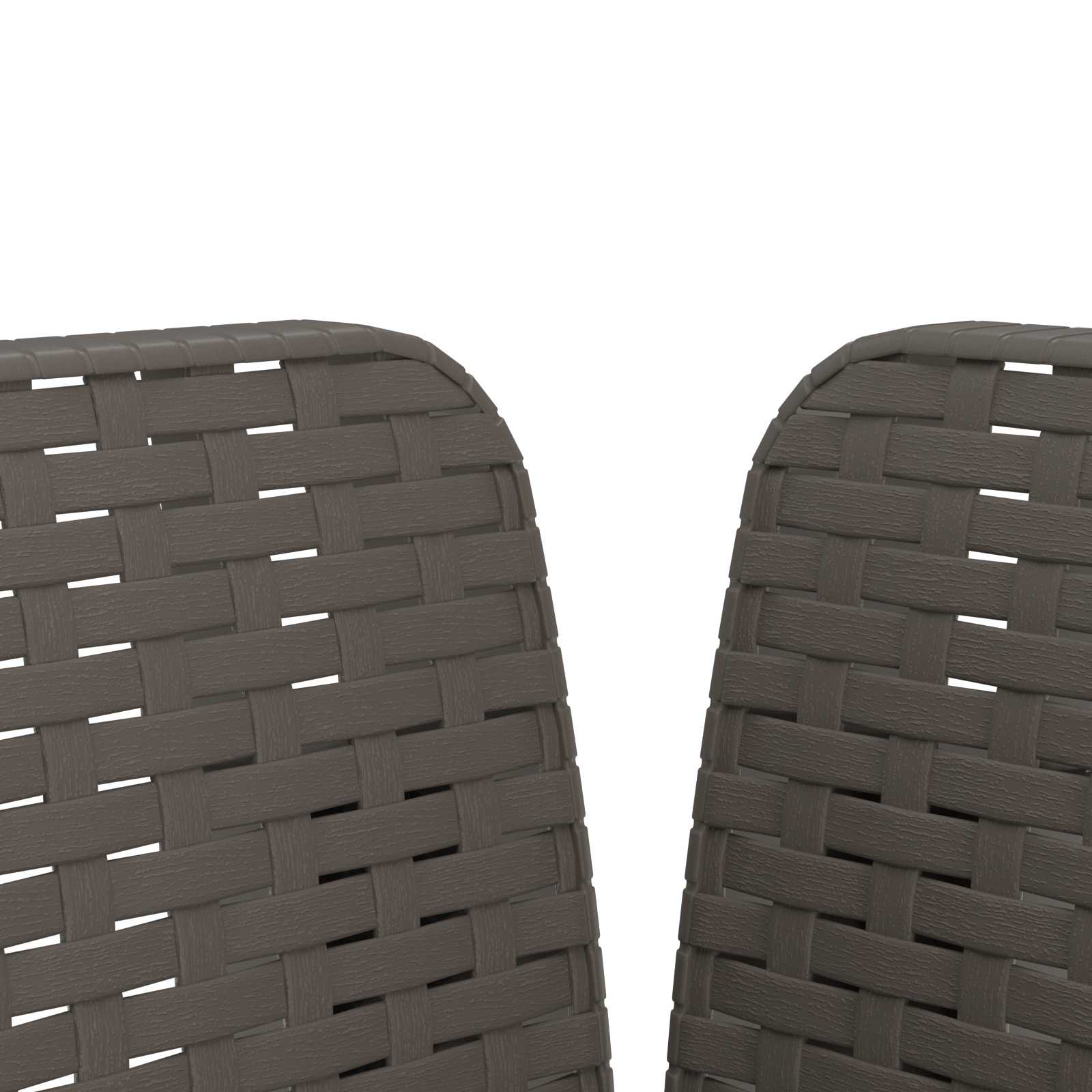 Poltrona a 1 Posto Aspetto Rattan PP Grigio Chiaro | homemem39