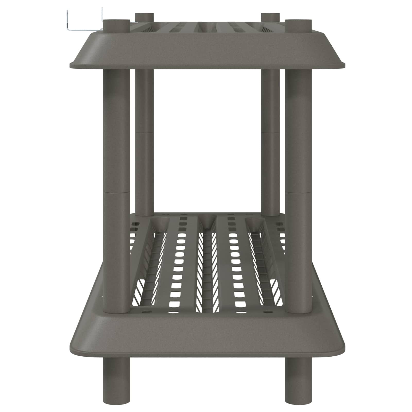 Unità di scaffalatura 2 livelli 100 x 40 x 55,5 cm PP | homemem39