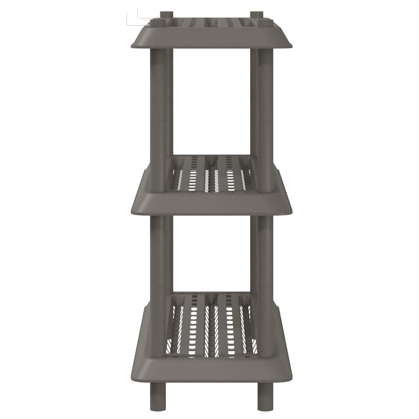 Unità di scaffalatura 3 livelli 100 x 40 x 96 cm PP | homemem39