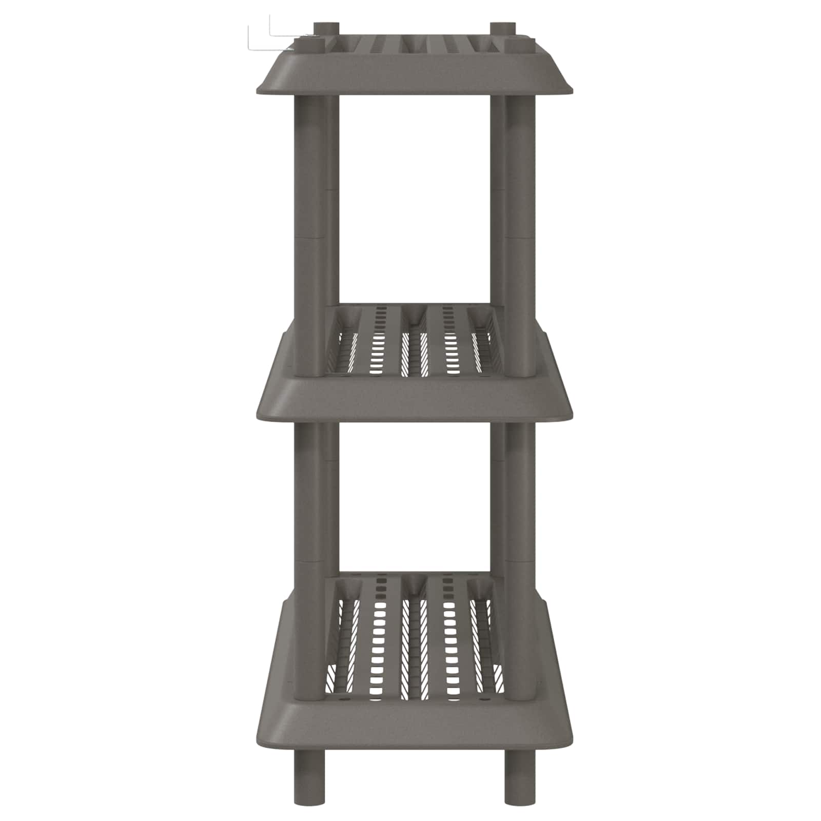 Unità di scaffalatura 3 livelli 100 x 40 x 96 cm PP | homemem39