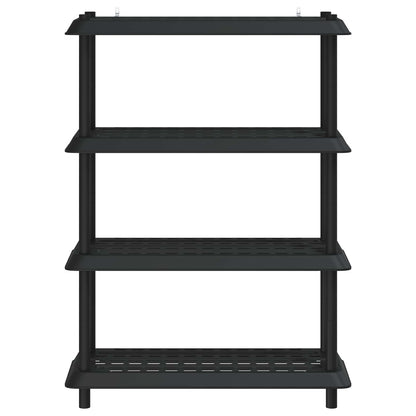 Unità di scaffalatura 4 livelli 100 x 40 x 136,5 cm PP | homemem39