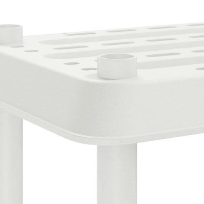 Unità di scaffalatura 4 livelli 100 x 40 x 136,5 cm PP Bianco | homemem39
