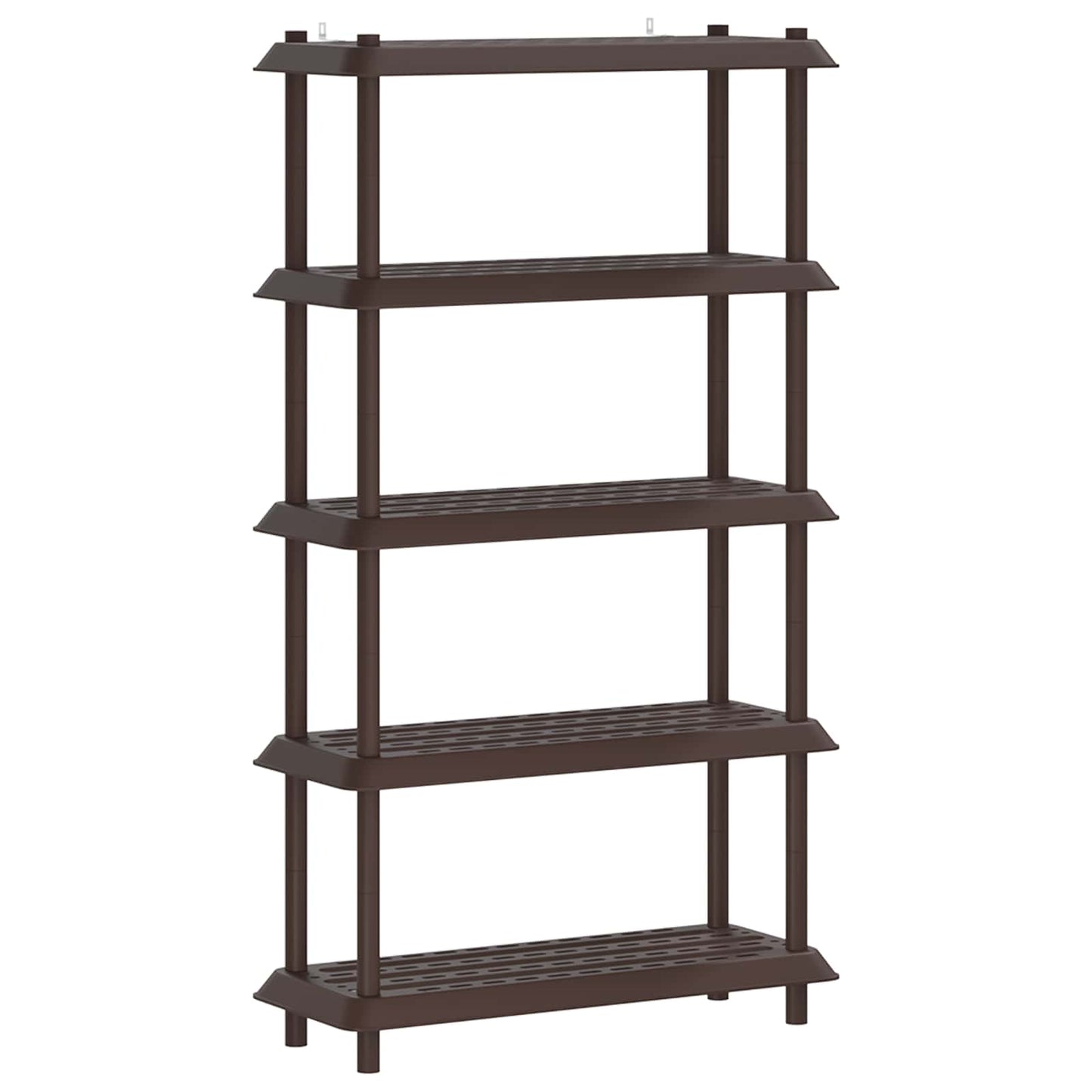Unità di scaffalatura 5 livelli 100 x 40 x 177 cm PP Marrone | homemem39