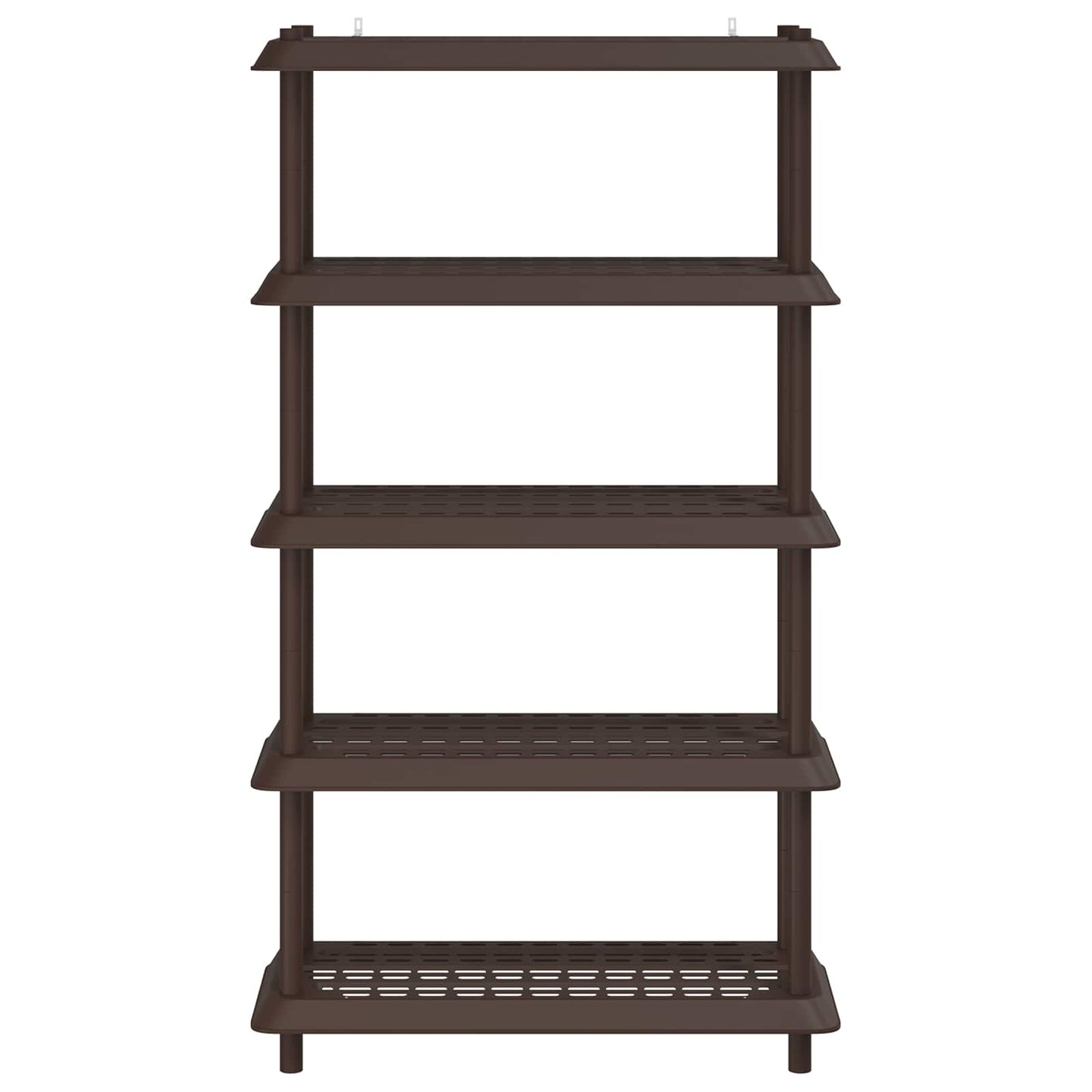 Unità di scaffalatura 5 livelli 100 x 40 x 177 cm PP Marrone | homemem39