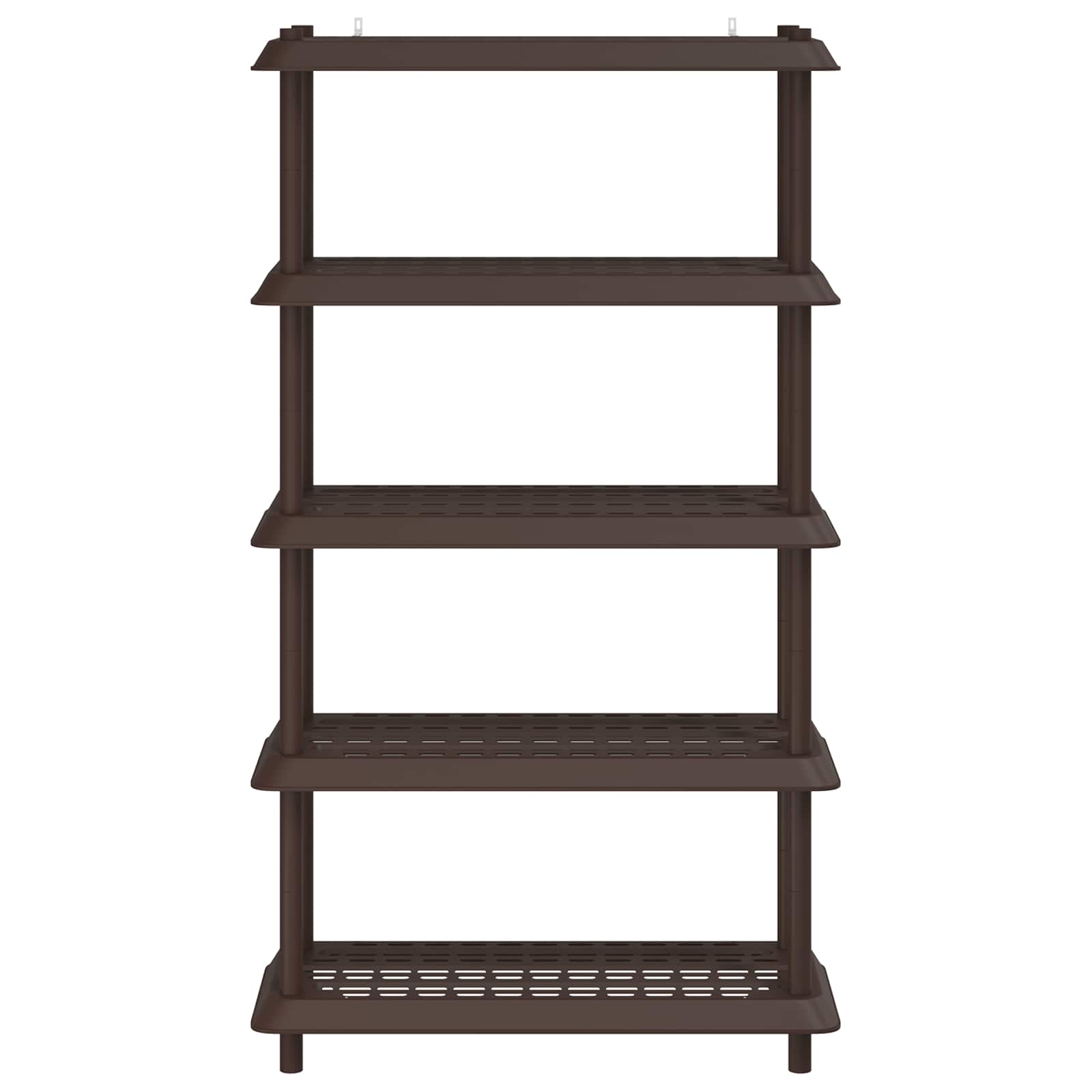 Unità di scaffalatura 5 livelli 100 x 40 x 177 cm PP Marrone | homemem39