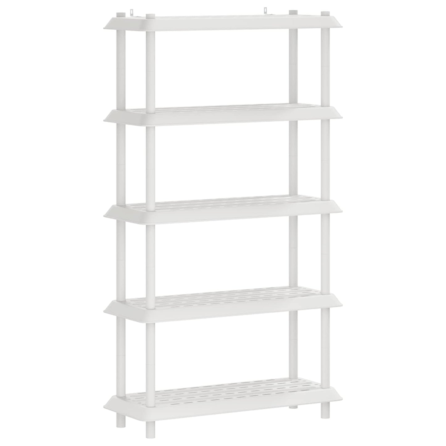 Unità di scaffalatura 5 livelli 100 x 40 x 177 cm PP Bianco | homemem39