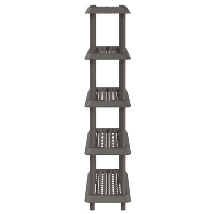 Unità di scaffalatura 5 livelli 100 x 40 x 177 cm PP | homemem39