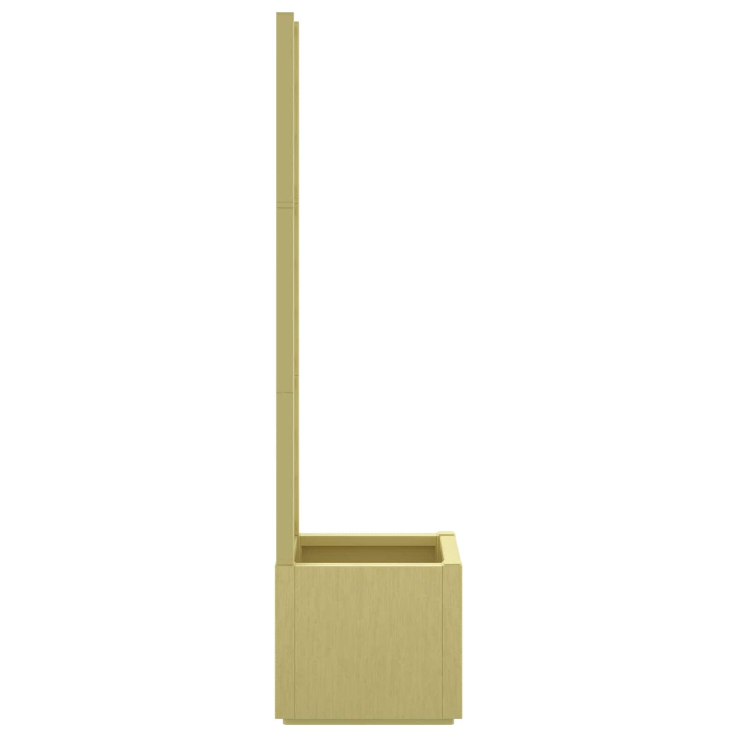 Vaso da Giardino con Trellis Verde 36 x 36 x 140 cm PP | homemem39