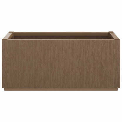 Scatola per Fiori da Giardino Marrone 80 x 36 x 35 cm PP | homemem39