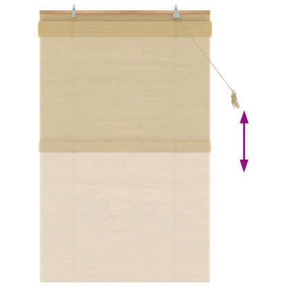 Tenda a rullo Naturale 120 x 160 cm Bambù | homemem39