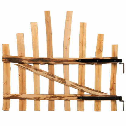 Cancello della recinzione arcuato 100 x 90 cm | homemem39