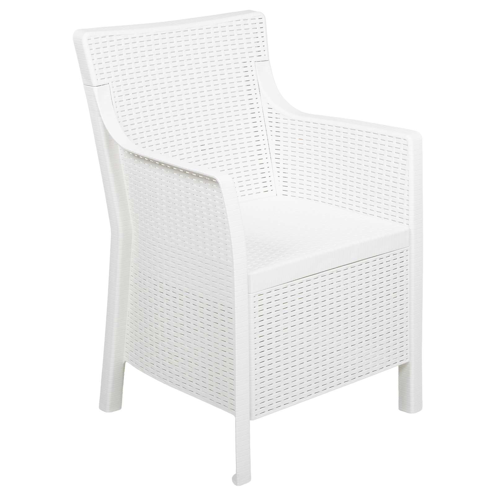 Set di relax con cuscino 3 pcs Bianco PP | homemem39