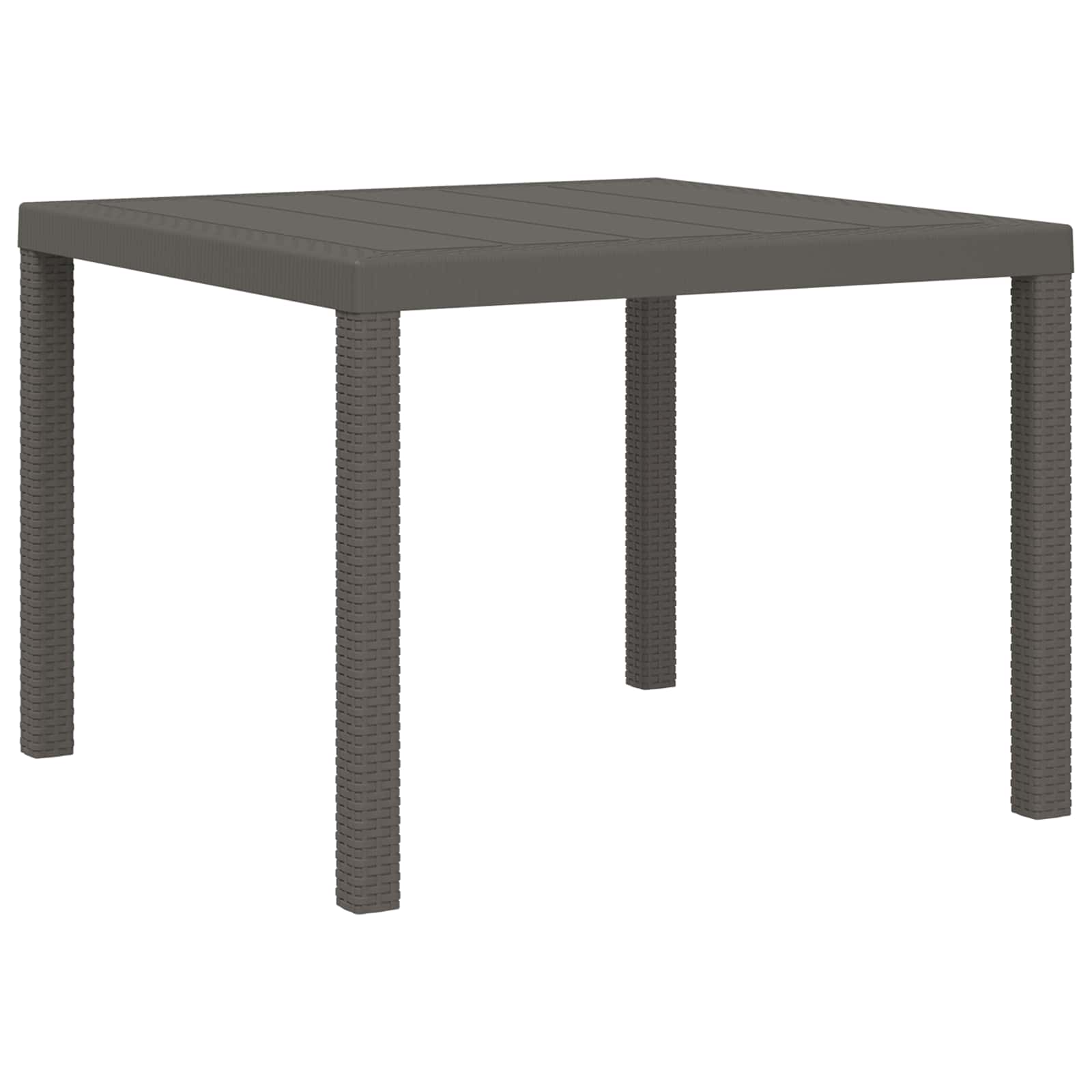 Set da Pranzo per Giardino 3 pz Grigio chiaro e panna PP | homemem39