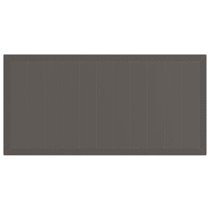 Set da Pranzo per Giardino con cuscino 7 pcs Grigio Chiaro PP | homemem39