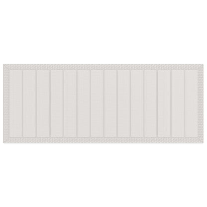 Set da Pranzo per Giardino 9 pz Bianco e Antracite PP | homemem39