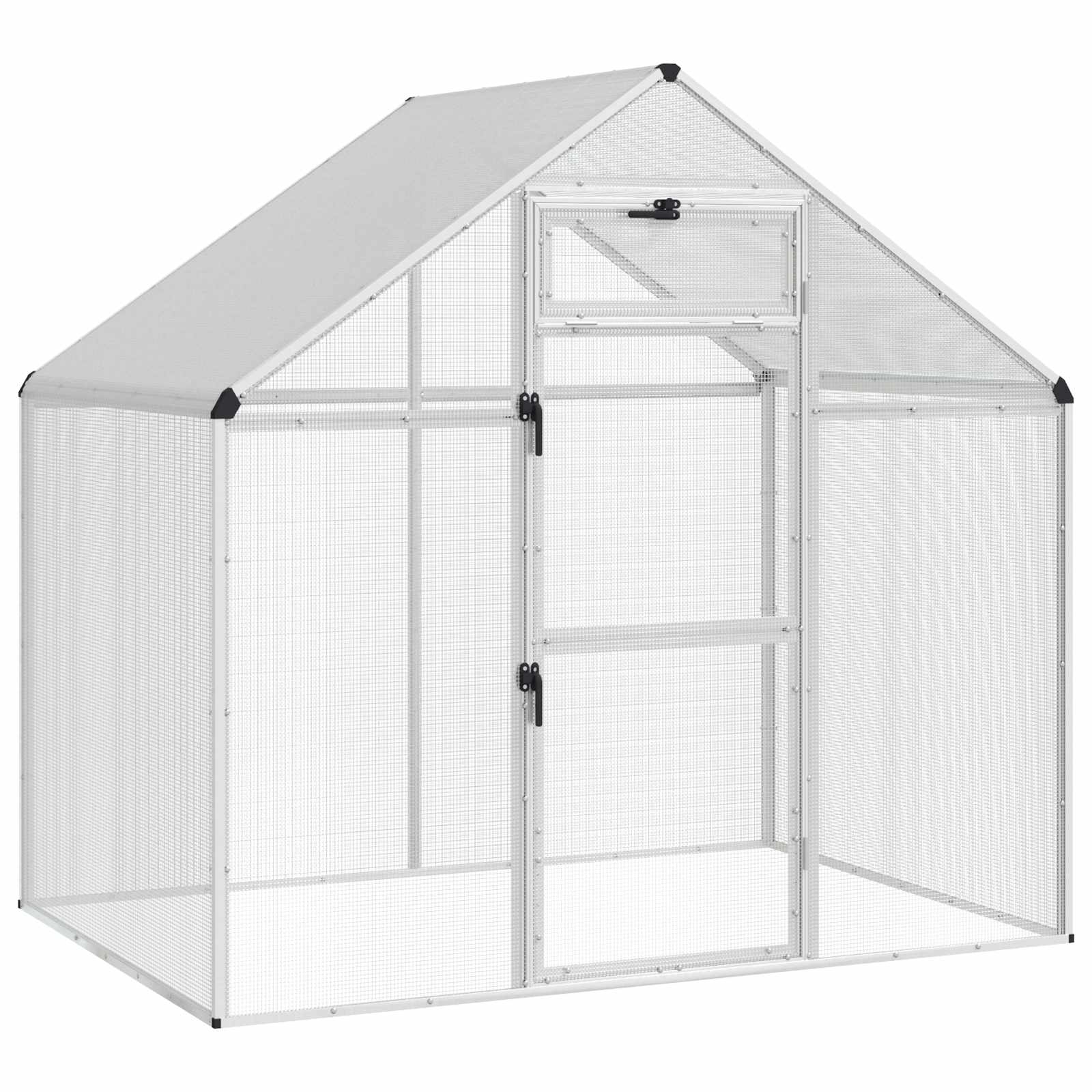 Gabbia per uccelli Argento 181,5 x 110,5 x 173,5 cm | homemem39