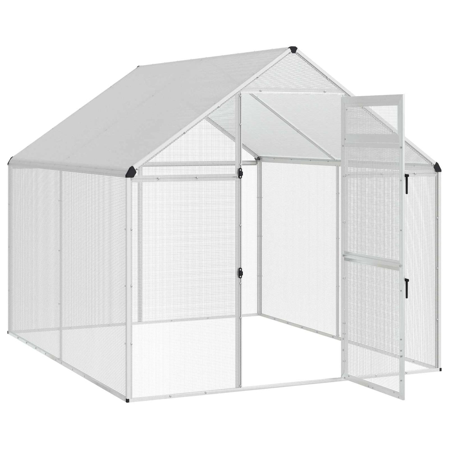Gabbia per uccelli Argento 181,5 x 221 x 173,5 cm | homemem39