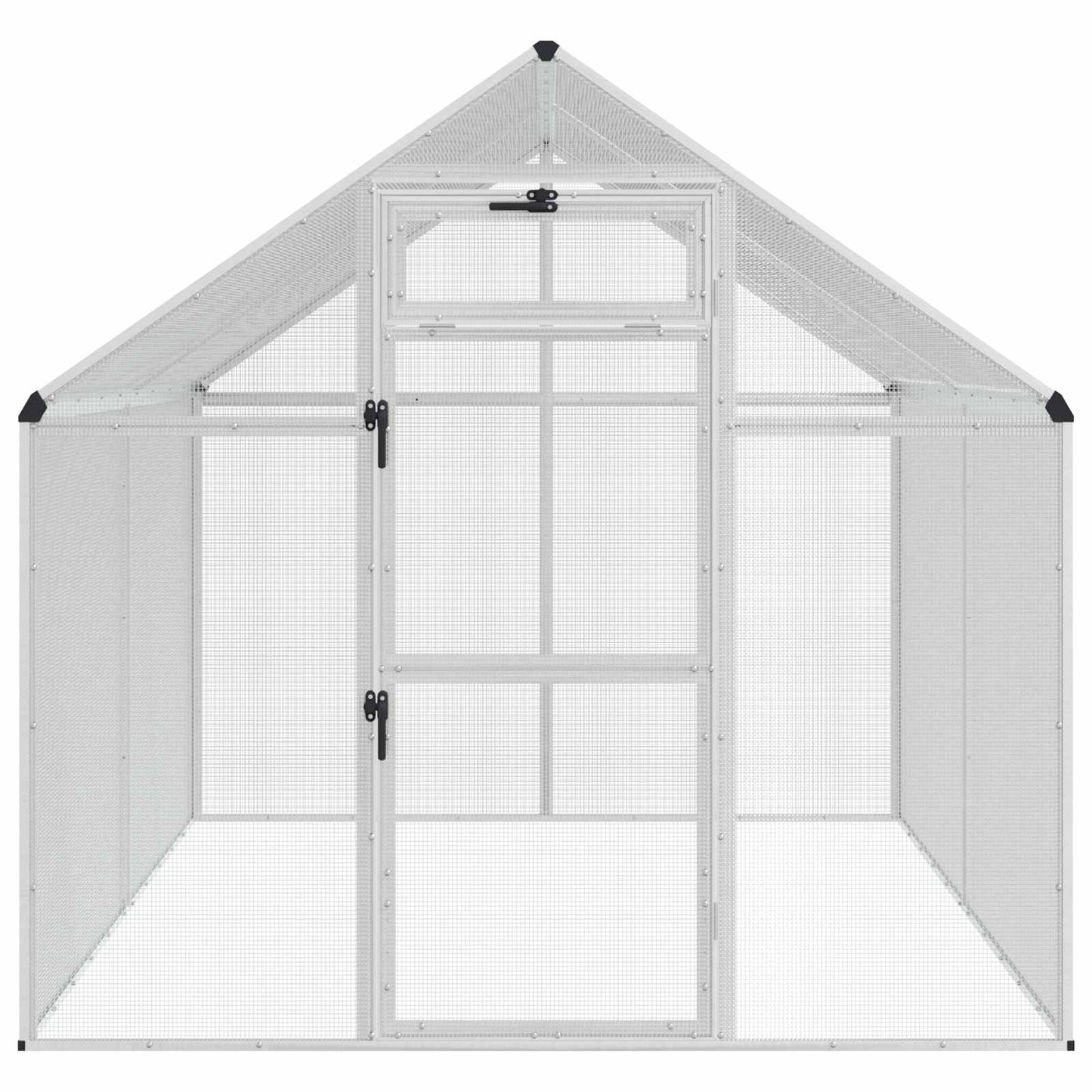 Gabbia per uccelli Argento 181,5 x 221 x 173,5 cm | homemem39